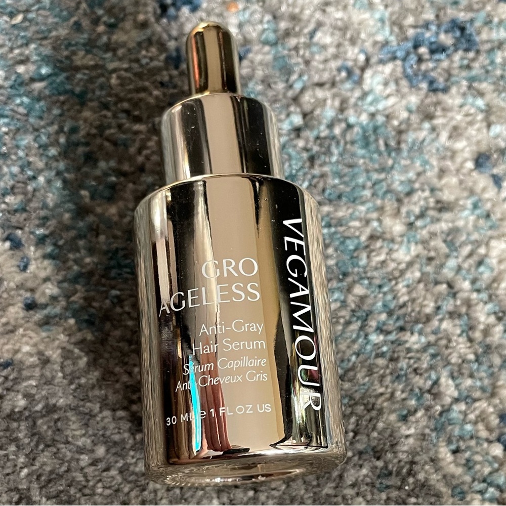 NWT Vegamour GRO Ageless Grey Reducing Hair Serum Sealed